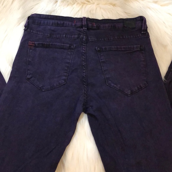 Purple Faded Jeans - Picture 2 of 2